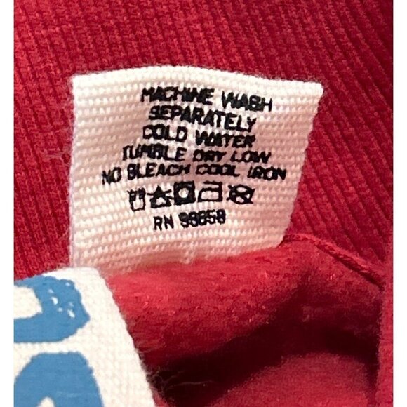 Blue 84 Unisex 2017 Kansas Jayhawks Quarter Zip Sweatshirt Red Size S NW - Picture 6 of 7